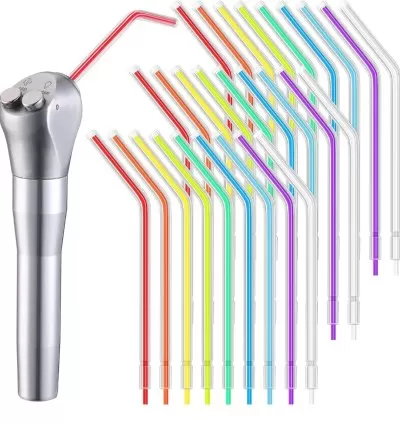 Clear Air/Water Syringe Tips - 250 pcs