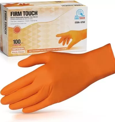Glove Station Firm Touch Nitrile Disposable Gloves